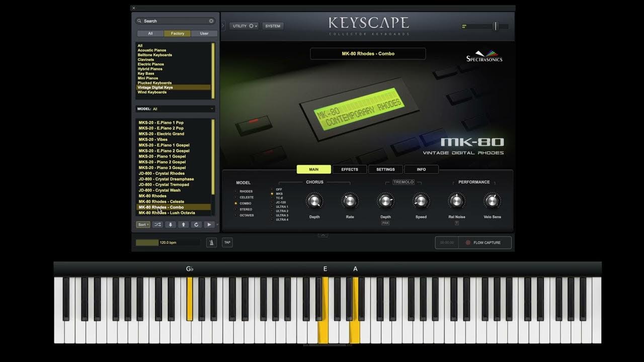 Keyscape Vintage Digital Keys Demo (no talking) YouTube