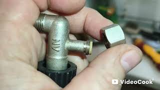 Заміна крана підживлення в котлі Baxi main digit, він же Westen quasar