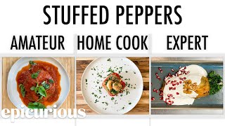 4 Levels of Stuffed Peppers: Amateur to Food Scientist | Epicurious