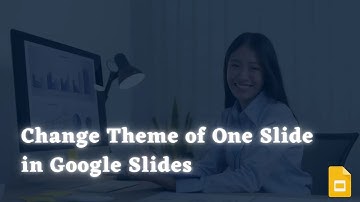 Change or Add Theme of a Slide in Google Slides?