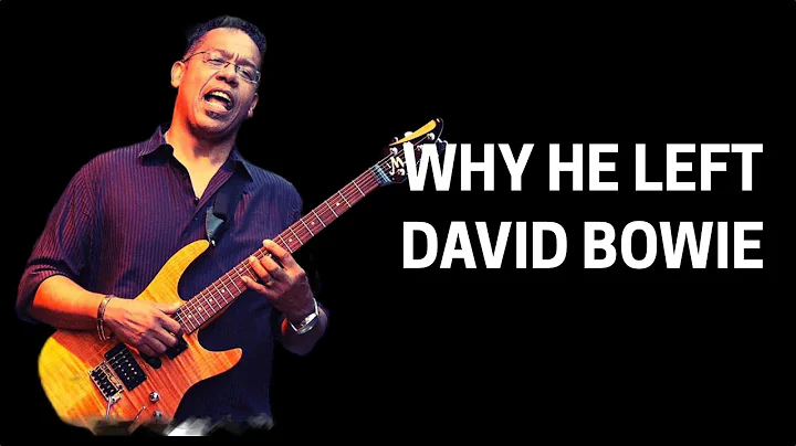 Carlos Alomar Interview, David Bowie: If you can't...