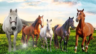 FARM ANIMALS: The Horse - Characteristics, Curiosities, Real Verses