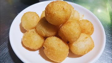 Cara bikin bola bola kentang teman Kopi 