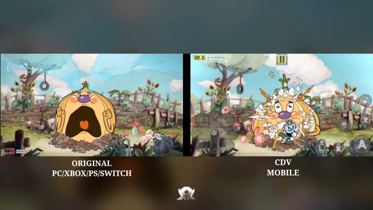 Cuphead   The Root Pack Original vs CDV Mobile Comparison