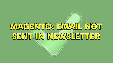 Magento: email not sent in newsletter