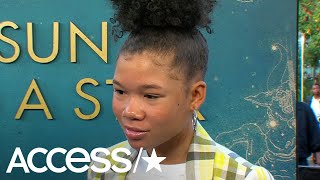 Storm Reid Shares The Sweet Story Of Being Asked To Prom By Yara Shahidi's Brother | Access