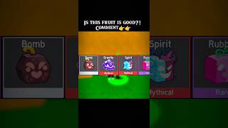 Rolling fruit in blox fruit #bloxfruit #roblox