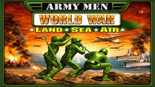 Army Men: World War - Land, Sea, Air | PS1 | Gameplay Walkthrough Longplay FULL GAME [4K60ᶠᵖˢ UHD🔴] screenshot 3