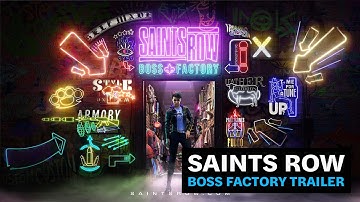 SAINTS ROW | Boss Factory Trailer – Character Customisation Demo OUT NOW