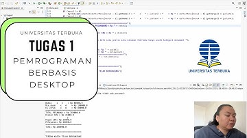 TUGAS 1 - PEMROGRAMAN BERBASIS DESKTOP - UNIVERSITAS TERBUKA | QISTHINA