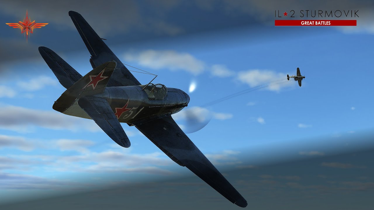 Yak 9-T vs. FW 190, 2x Me.109 [IL-2 BoX]