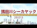 隅田川シーカヤック　251213　Sea kayaking in Tokyo
