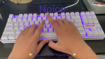 Mom can I have a mechanical keyboard