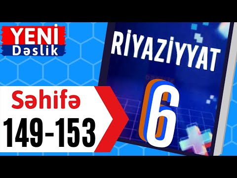 Riyaziyyat 6 ci sinif seh 149-150-151-152-153 Ox Simmetriyası / dersimiz riyaziyyat