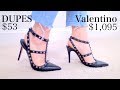 $1100 vs $53 Valentino Noir Rockstud Pumps: Cheap vs Expensive