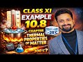 Example 10.8 | Class 11 Physics Chapter 10 | Thermal Properties of Matter | NCERT | Sadhana Classes