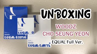 WOODZ 조승연 1ST 미니앨범 EQUAL 앨범 + 키트 풀버전 개봉 후기