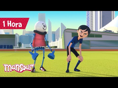 Mega Mansour Diversión P8 🥳 | 1 hora de dibujos animados 🕐 | Aventuras de Mansour ✨