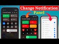 How to Change Notification Panel on Any Android? 📲 (iOS Control Center)