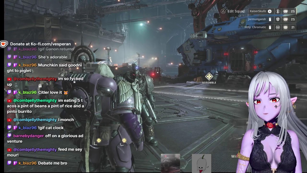 Space Marine 2 But The Warhammer Lore & Chat Questions Are Completely Out Of Pocket