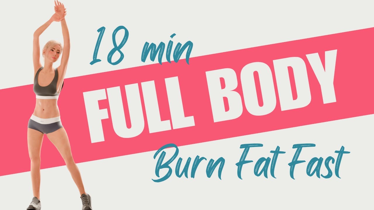 18 Min Full Body Fat Burn Workout at Home – No Equipment Needed - YouTube