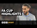 Calvert-Lewin sent off as Everton draw with Palace | FA Cup highlights image