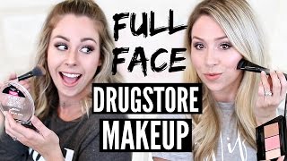 Full Face Using Only Drugstore Makeup