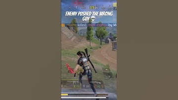 Enemy pushed the wrong guy 💀 #callofdutyhighlights #codmobile #callofduty #gaming