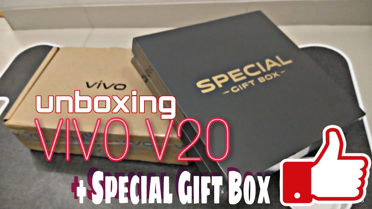 Unboxing VIVO V20 with Special Gift Box !! - YouTube