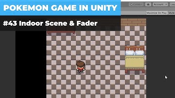 Make A Game Like Pokemon in Unity | #43 - Indoor Scene & Fading on Scene Switch