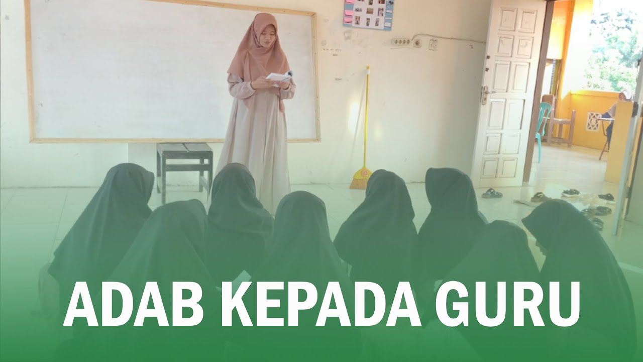 Adab santri kepada guru