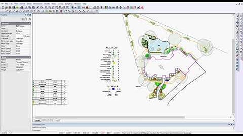 Generating plant schedules in landscape plans