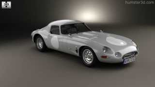 Jaguar E-type Lightweight 1963 3D model by 3DModels.org