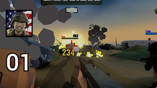World war polygon | WW2 | gameplay walkthrough part01 | (ios,android) #nocommentary