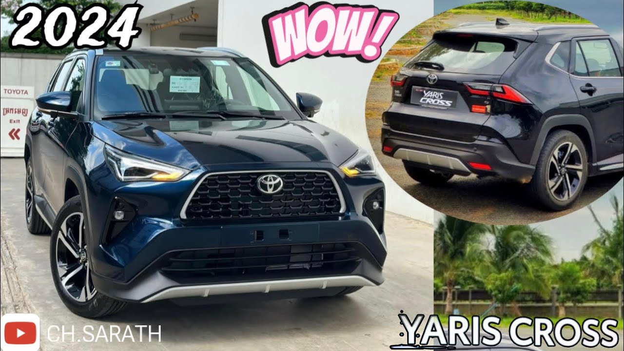 The All New Model Year 2024 Toyota Yaris Cross - Blue Color [5 Seats ...