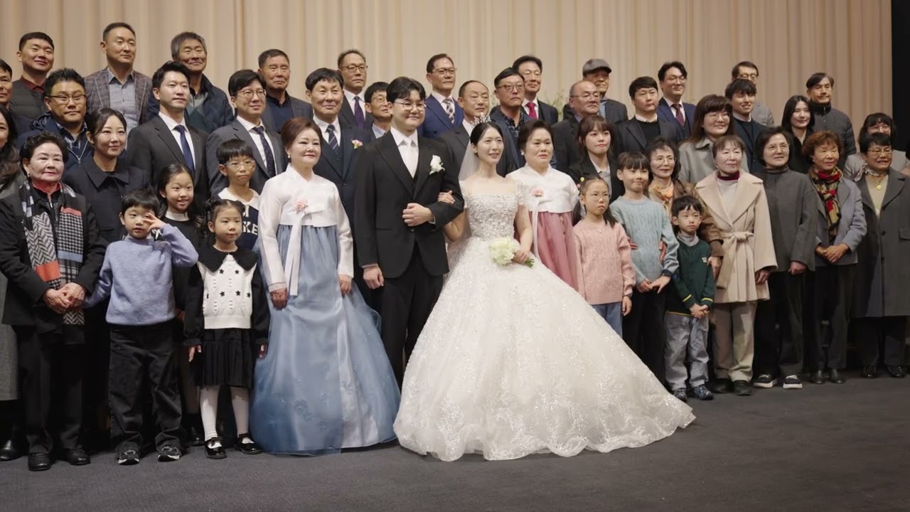 풀캠 (기록캠) 원판촬영(본식후 촬영)영상