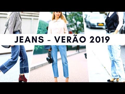 tendencia jeans verão 2019