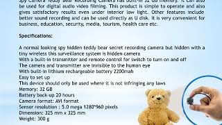Spy Camera Teddy Bear In Delhi 9999332099 screenshot 4