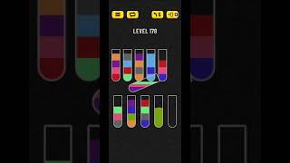 Water sort puzzle level 178