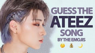 GUESS THE ATEEZ SONG FROM THE MV EMOJIS | KPOP GAME