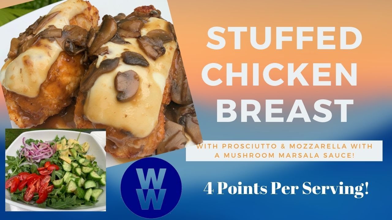 WW Freestyle Stuffed Chicken Breast - 4 Points!