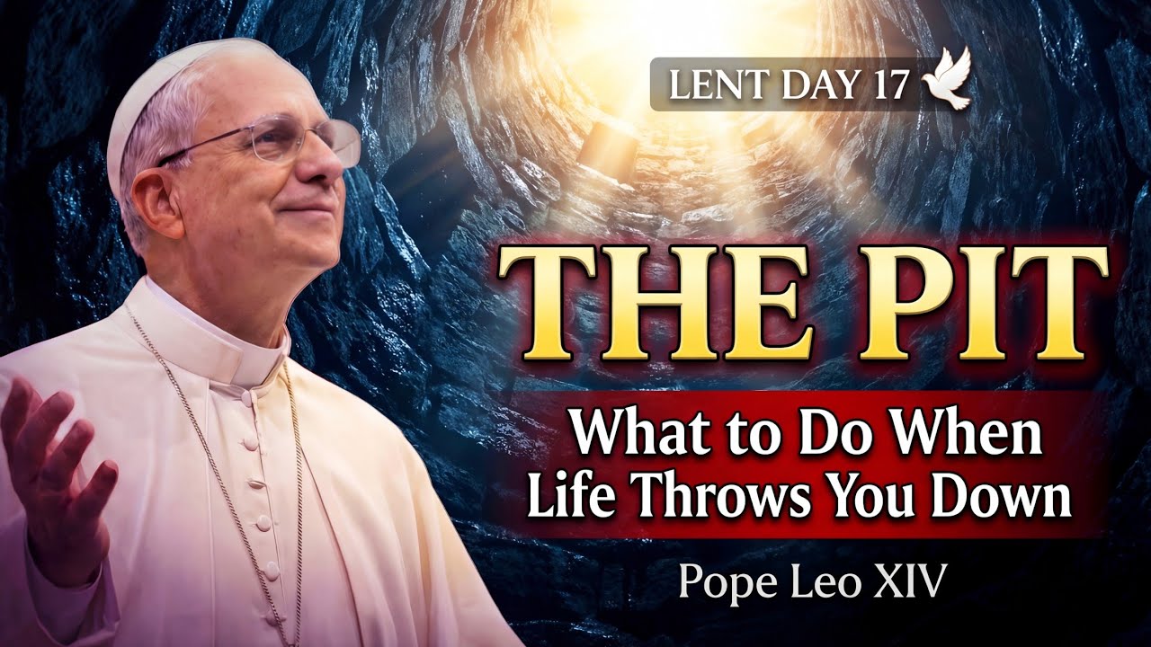 Lent Day 17 | THE PIT | What to Do When Life Throws You Down - Pope Leo XIV