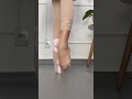 O p&eacute; da bailarina dentro da sapatilha de ponta 🤯