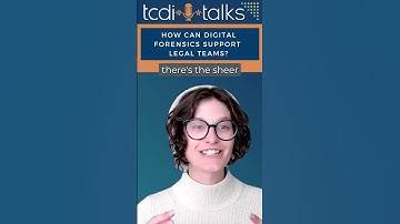 How Digital Forensics Supports Legal Teams - TCDI Talks Highlight with Erin Swakopf