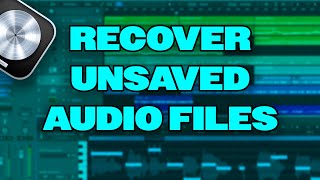 How to Recover Unsaved Audio Files in Logic Pro screenshot 4
