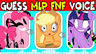 FNF Guess Character by Their Voice | My Little Pony Guess the Voice