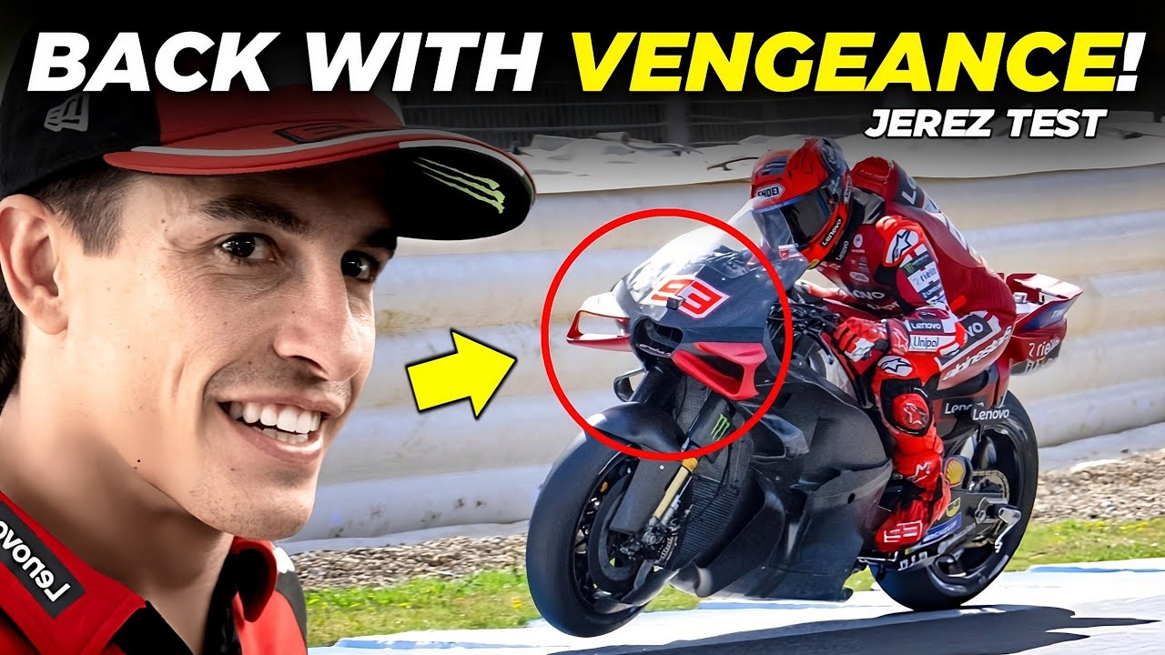 Ducati Fixed The ONE Thing Holding Marc Marquez Back (Jerez Test ...
