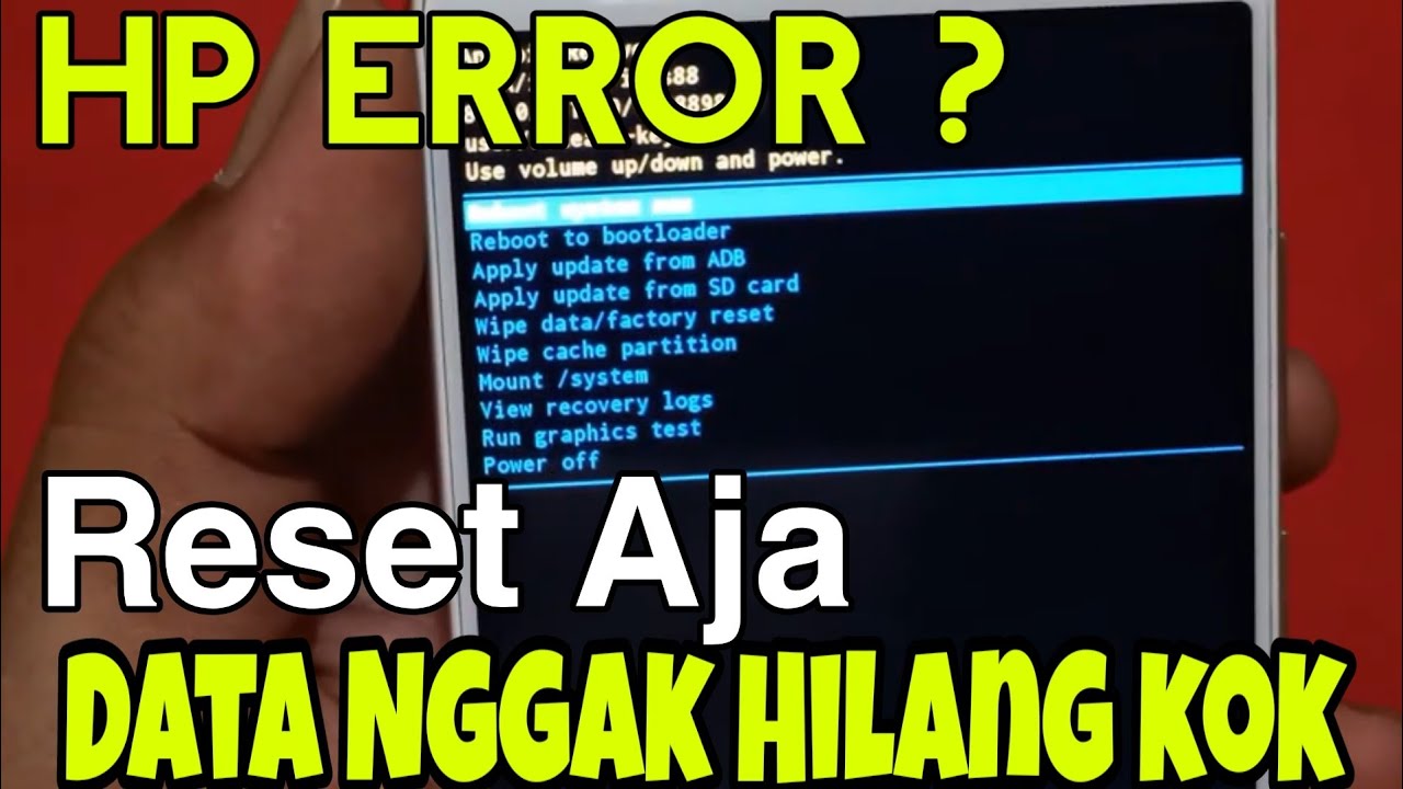 Cara Mereset HP Lava Iris 88 Tanpa Menghilangkan Data nya