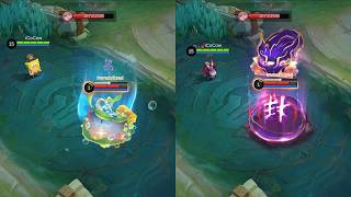 Cyclops Spongebob Skin Vs Yokai Warlock Skin Comparison - Mobile Legends