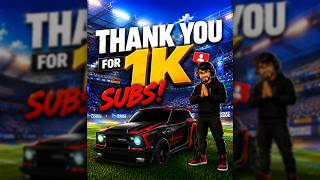 🔴Thanks a lot for 1k🙌 202  #shortslive #rocketleague